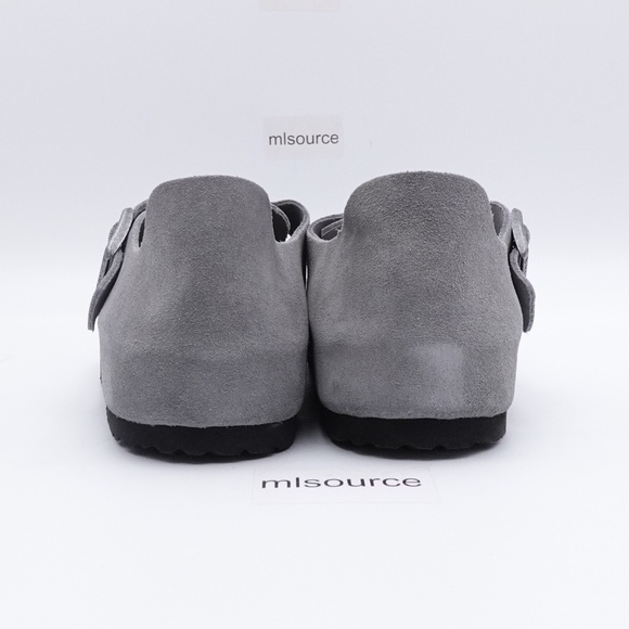 NEW US Size 9 Women's / EUR 40 Birkenstock London BS Clogs 1018996 Whale Gray - Picture 5 of 7